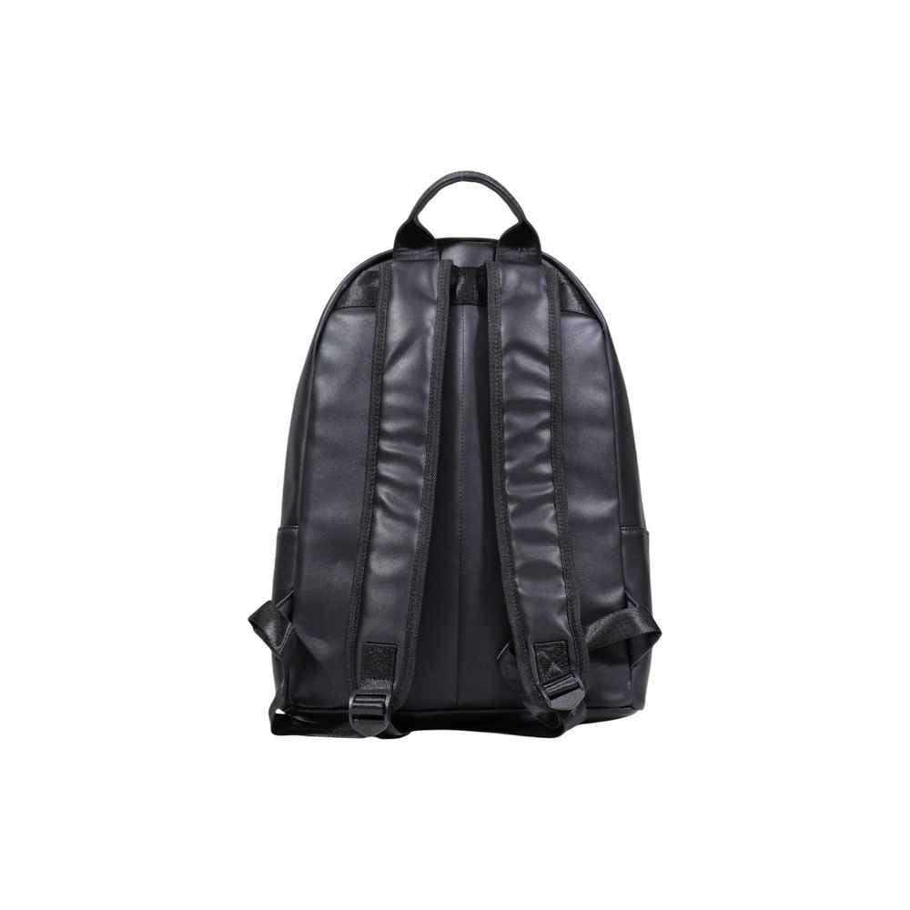 County of Milan Black Polyethylene Backpack