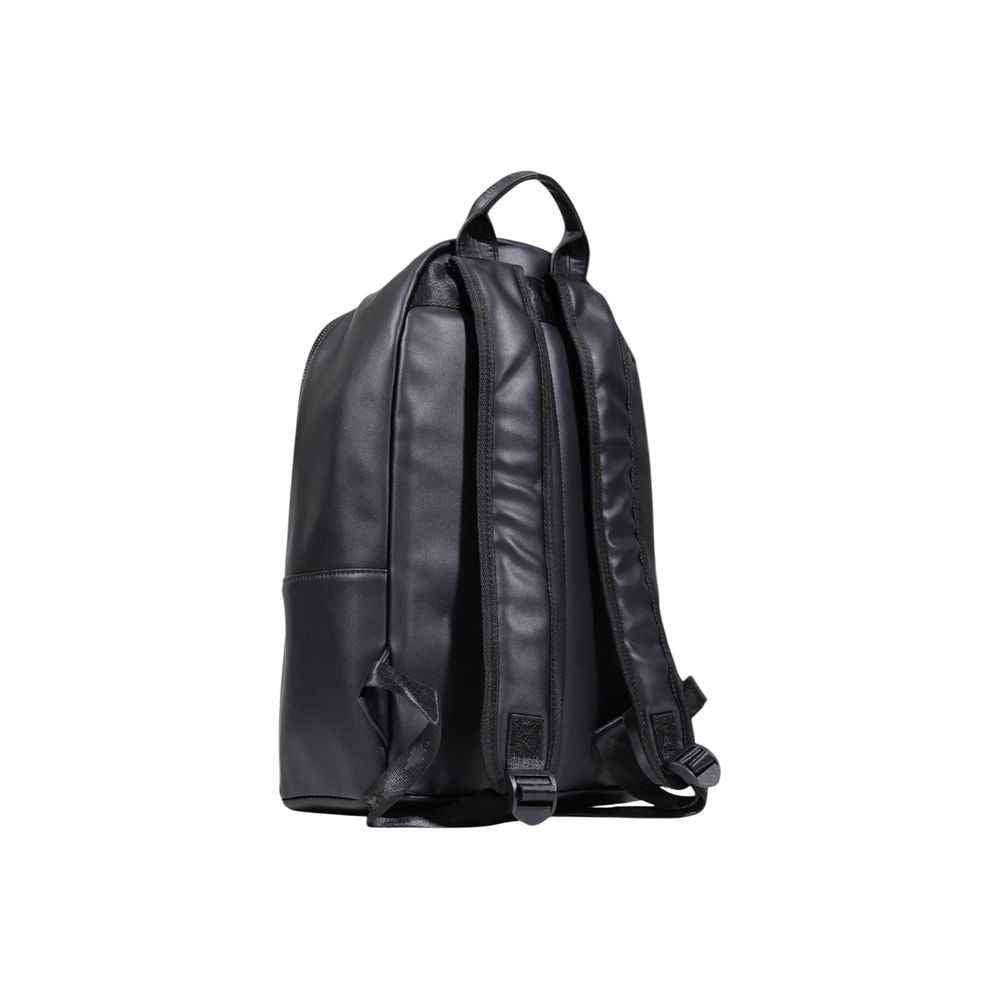 County of Milan Black Polyethylene Backpack