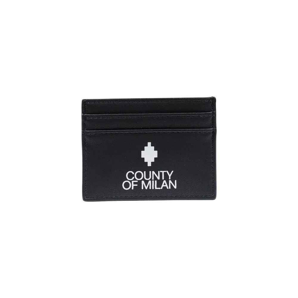 County of Milan Black Polyethylene Cardholder