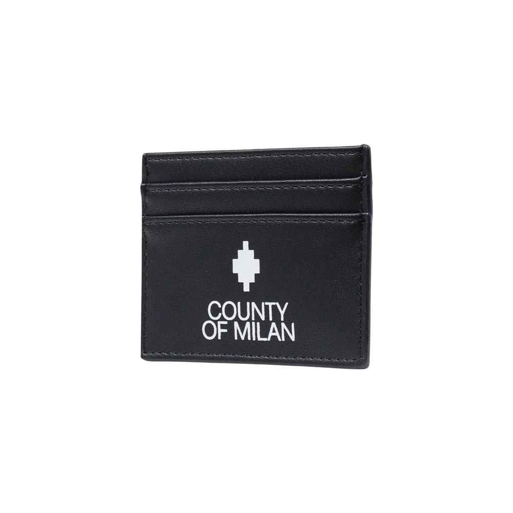 County of Milan Black Polyethylene Cardholder