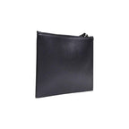 County of Milan Black Polyethylene Clutch Bag