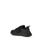 Philipp Plein Black Polyester Athletic Sneakers