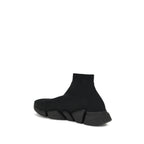 Balenciaga Black Rubber Athletic Sneakers