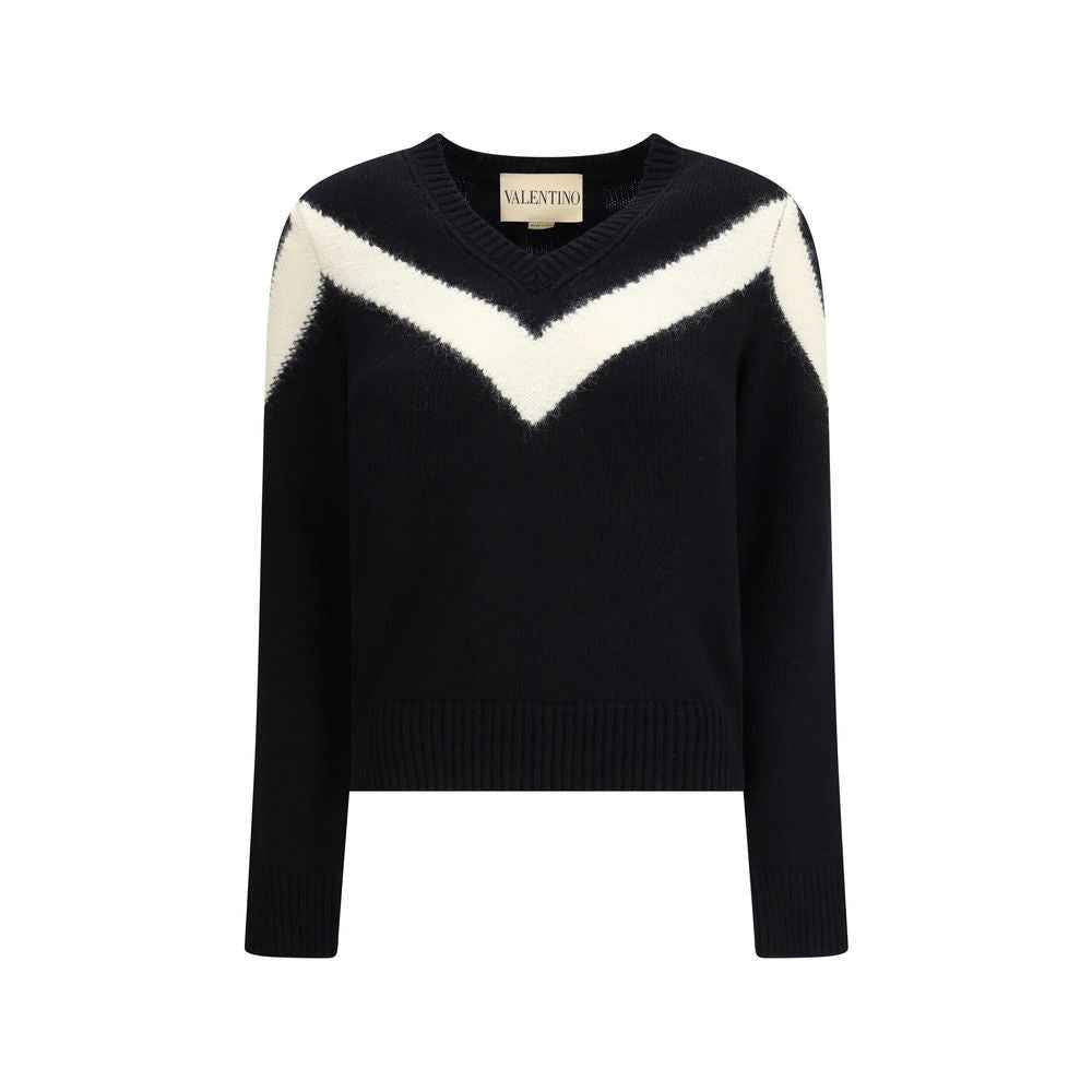 Valentino Wool Sweater with a bow at the back