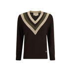 Valentino Beige Fleece Wool Sweatshirt
