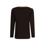 Valentino Beige Fleece Wool Sweatshirt