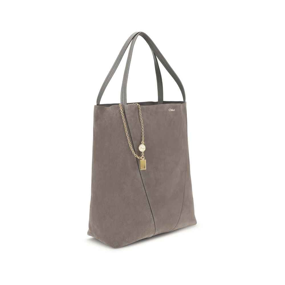 Chloé Spin suede Tote Bag