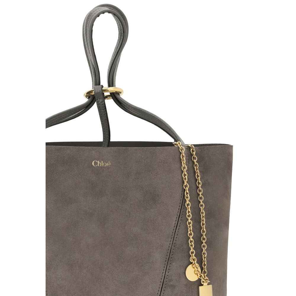 Chloé Suede Spin Tote Bag