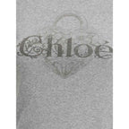 Chloé Gray Cotton Clothing