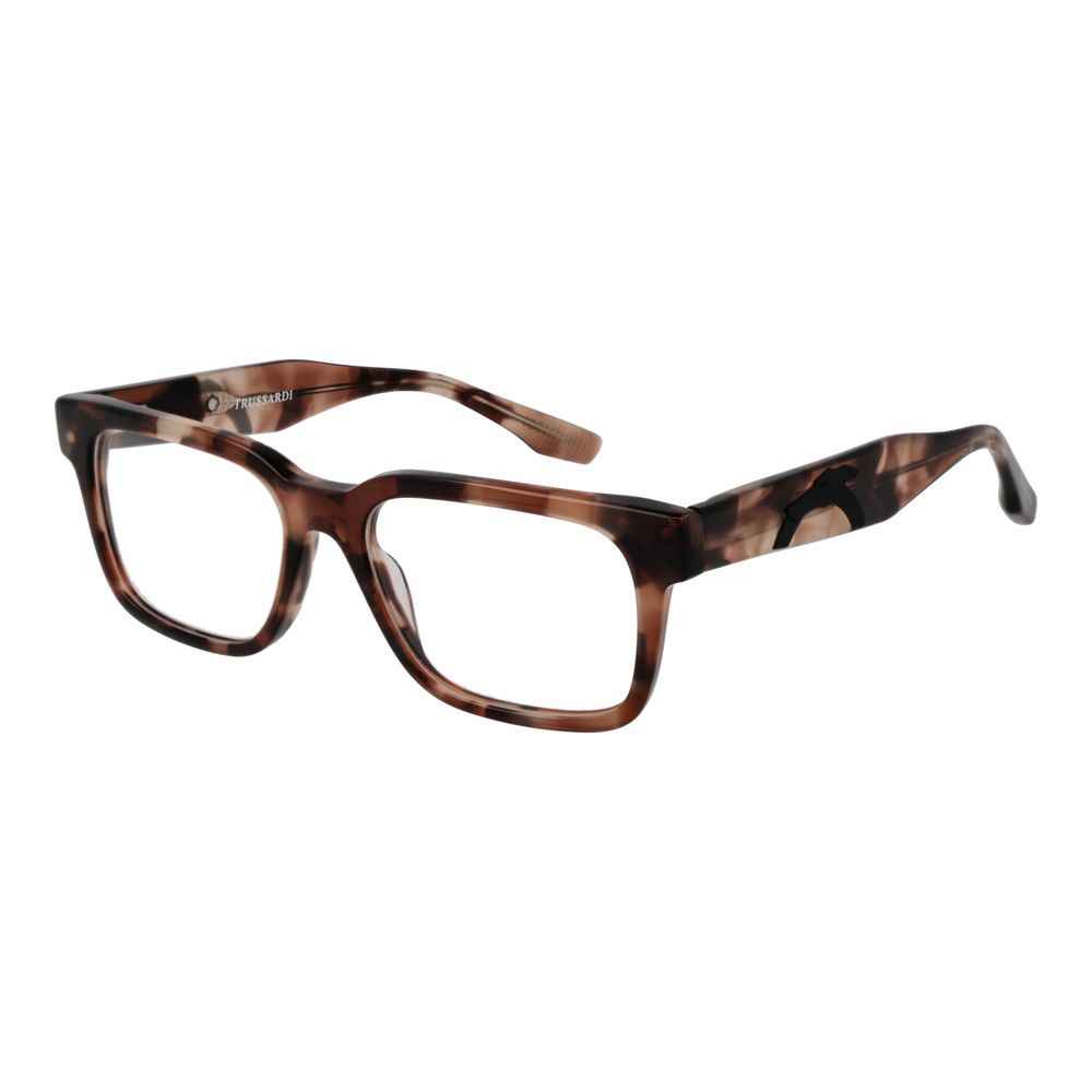 Trussardi Brown Unisex Glasses Frame