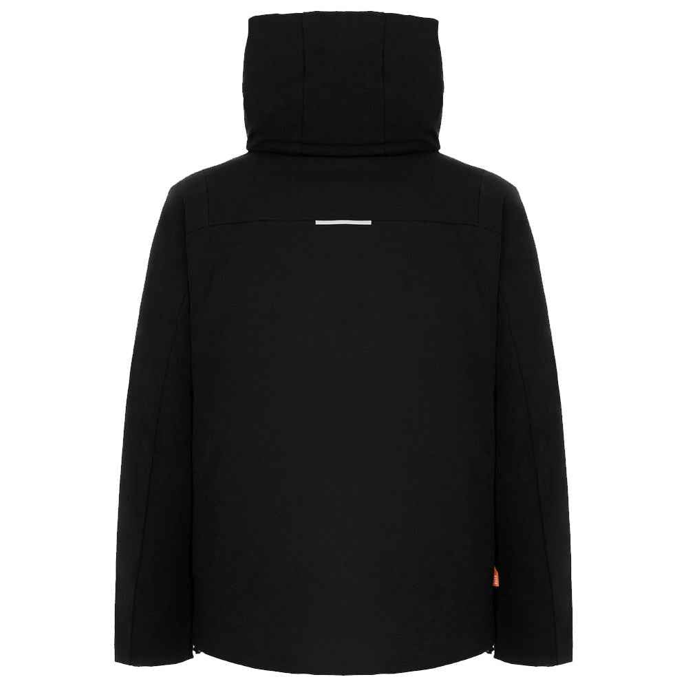 Suns Black Polyester Jackets & Coat
