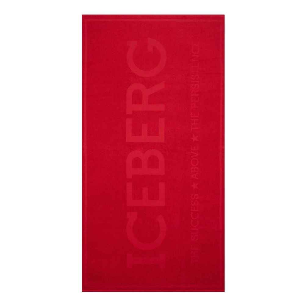 Iceberg Red Cotton Swimwear