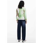 Desigual Green Elastane Sweater