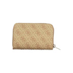 Guess Jeans Beige Polyethylene Wallet