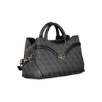 Guess Jeans Black Polyethylene Handbag