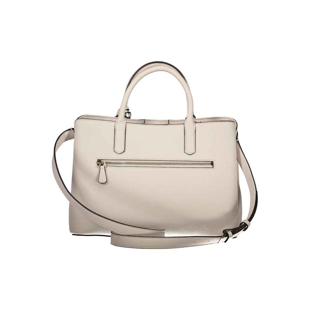 Guess Jeans Beige Polyethylene Handbag