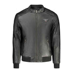 Accademia Militare Black Polyester Men's Jacket