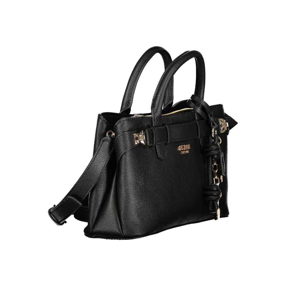 Guess Jeans Black Polyethylene Handbag