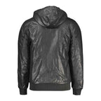 Accademia Militare Black Polyester Men's Jacket