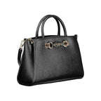 Guess Jeans Black Polyethylene Handbag
