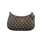 Guess Jeans Brown Polyethylene Handbag