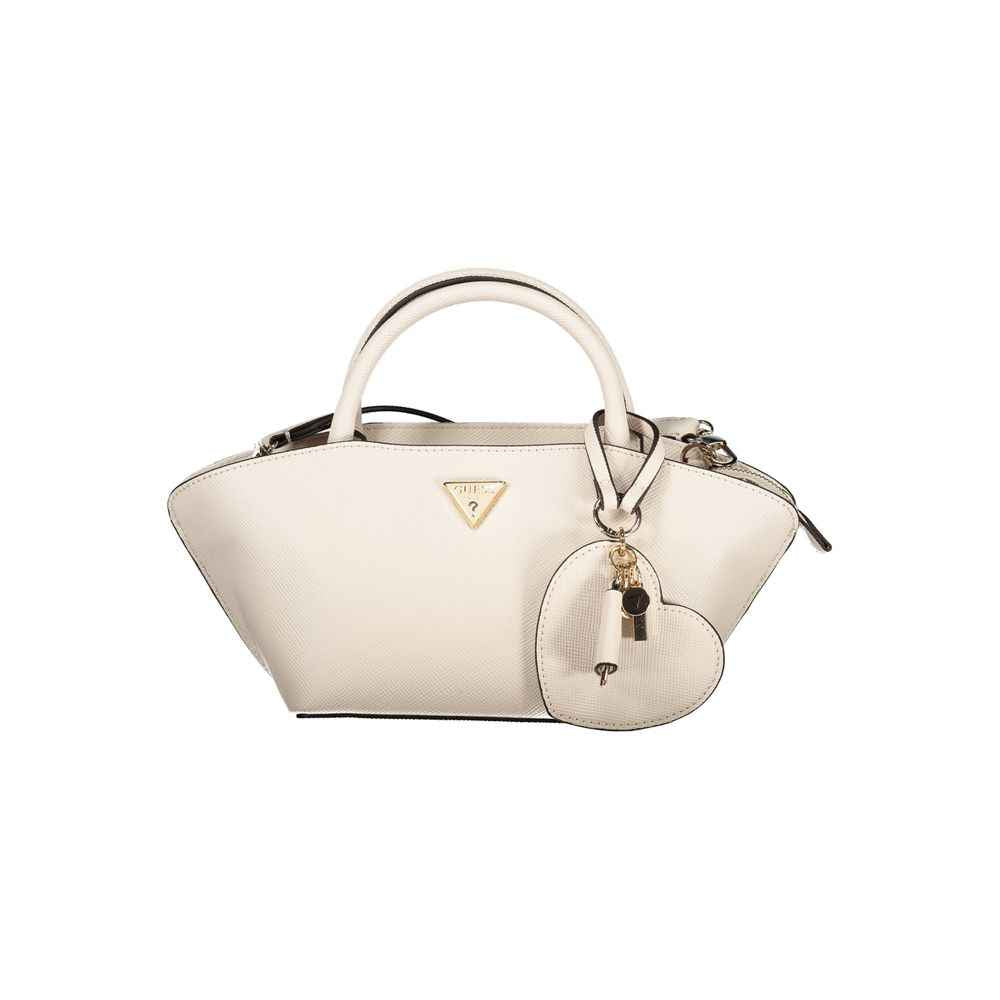 Guess Jeans Beige Polyethylene Handbag