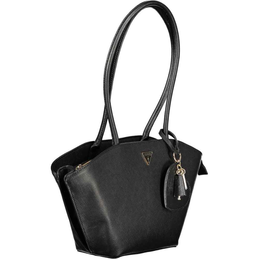 Guess Jeans Black Polyethylene Handbag