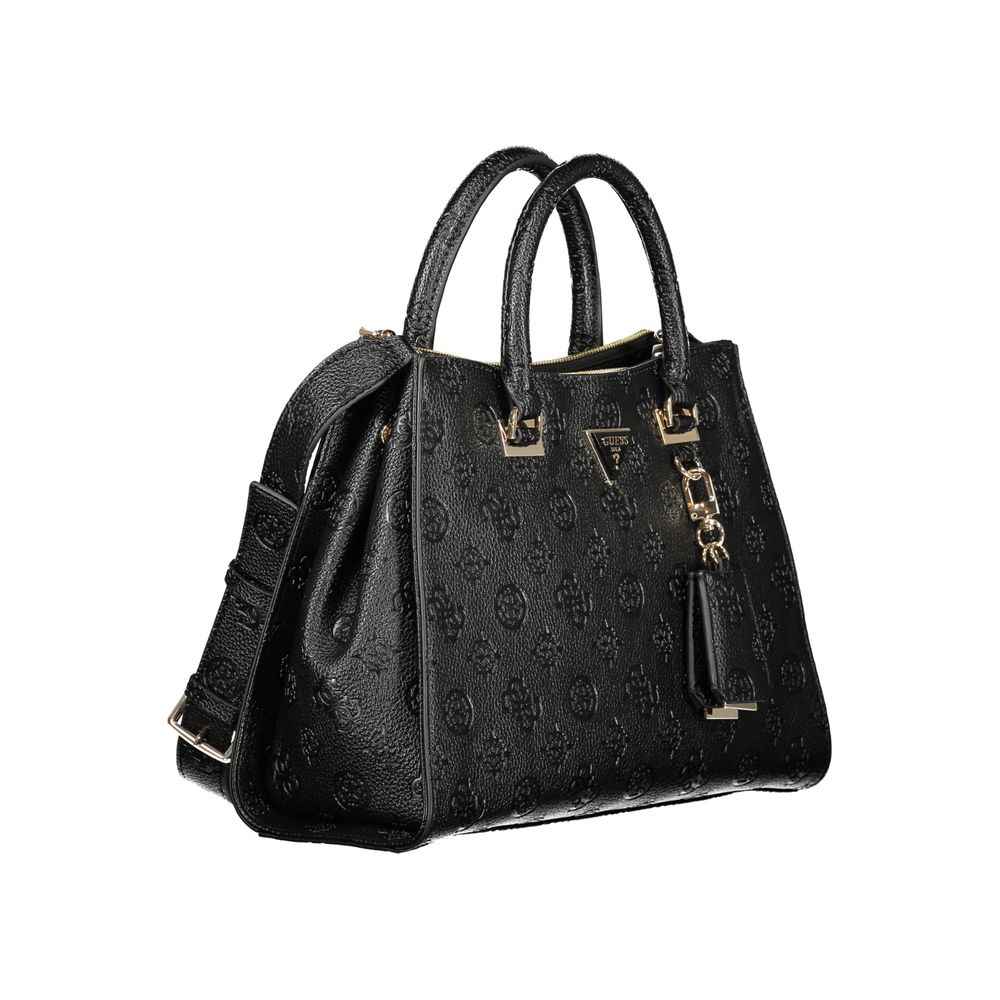 Guess Jeans Black Polyethylene Handbag