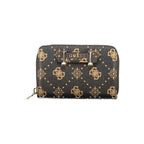 Guess Jeans Brown Polyethylene Wallet
