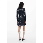 Desigual Black Elastane Dress