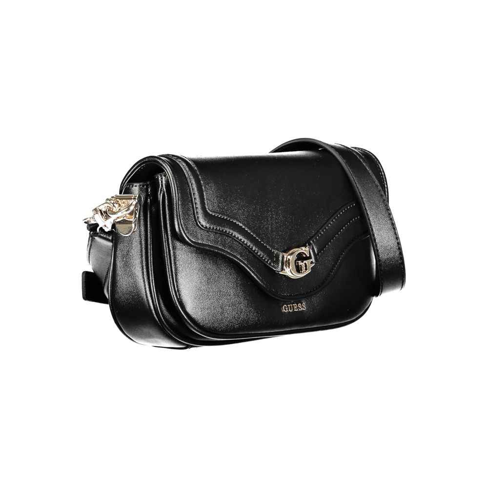 Guess Jeans Black Polyethylene Handbag