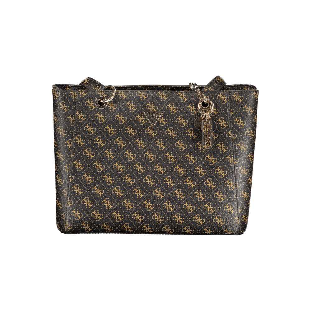 Guess Jeans Brown Polyethylene Handbag