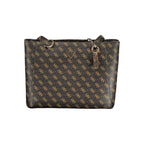 Guess Jeans Brown Polyethylene Handbag