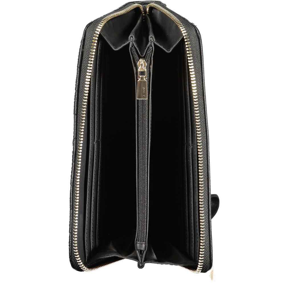 Guess Jeans Black Polyethylene Wallet