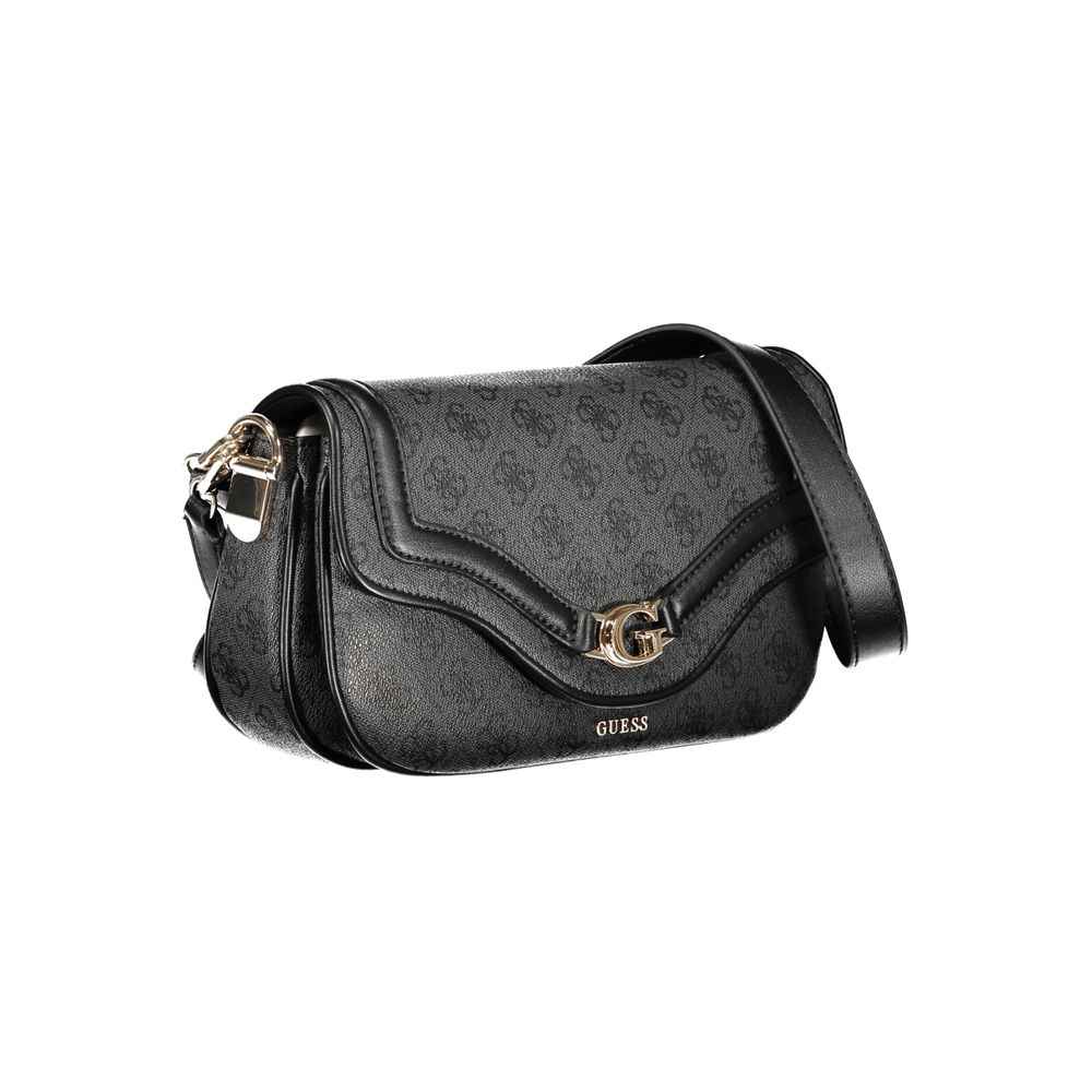 Guess Jeans Black Polyethylene Handbag