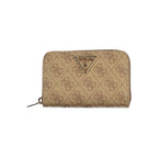 Guess Jeans Beige Polyethylene Women Wallet