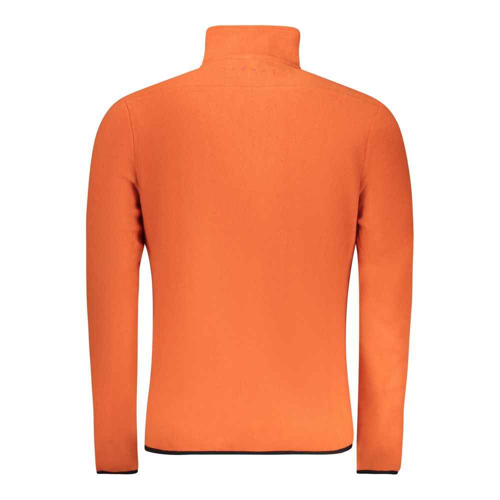 Norway 1963 Orange Polyester Men Sweater