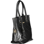 Laura Biagiotti Black PVC Women Handbag