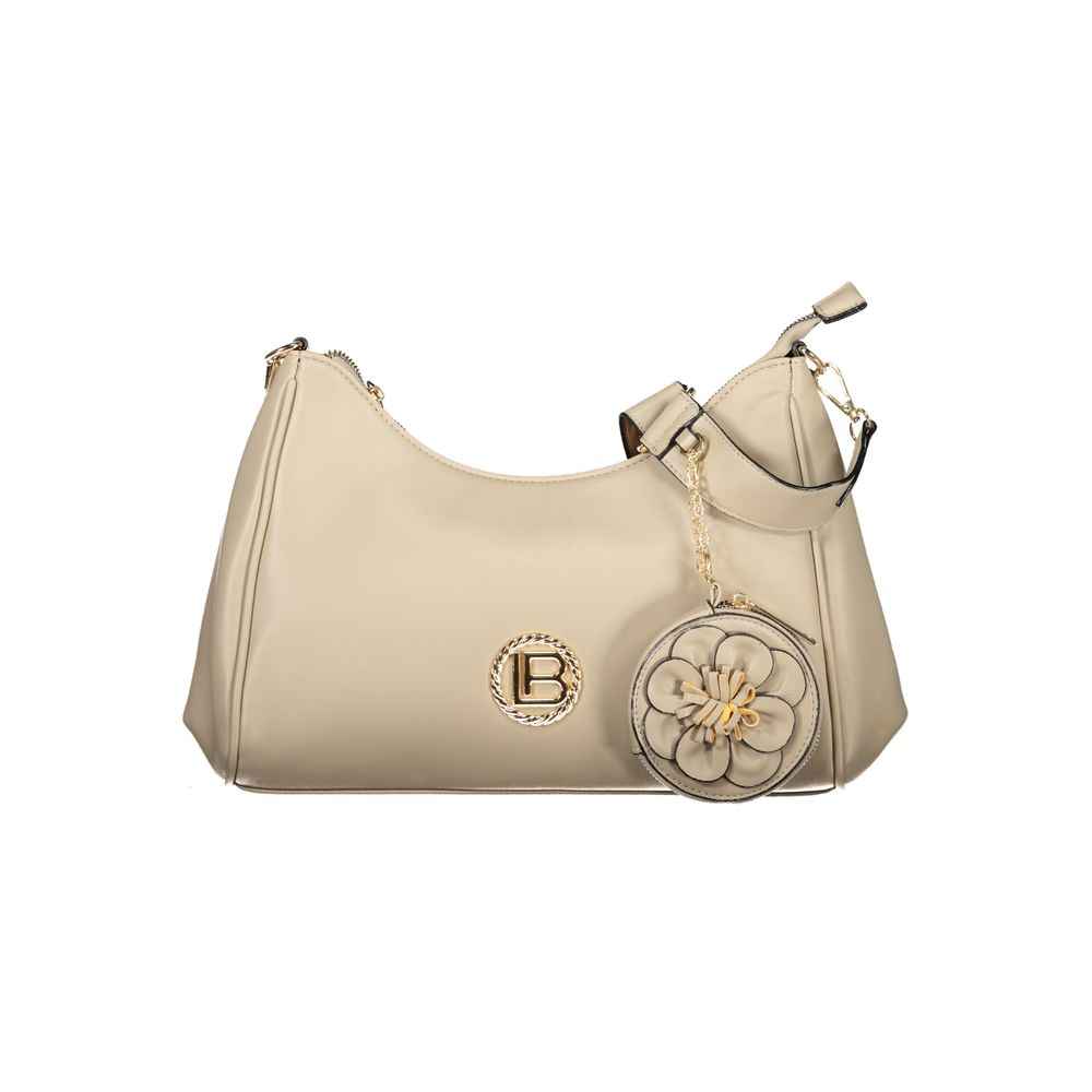 Laura Biagiotti Beige PVC Women Handbag