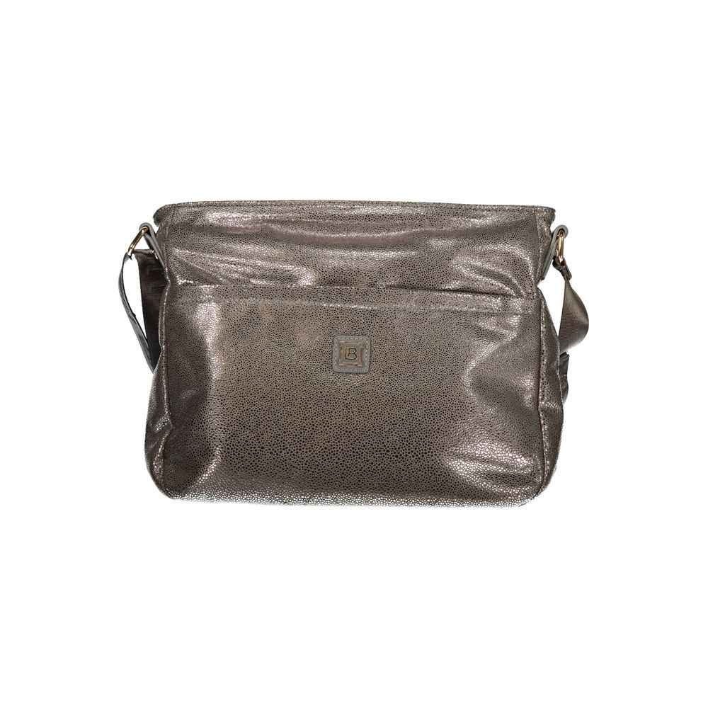 Laura Biagiotti Gray Polyester Women Handbag
