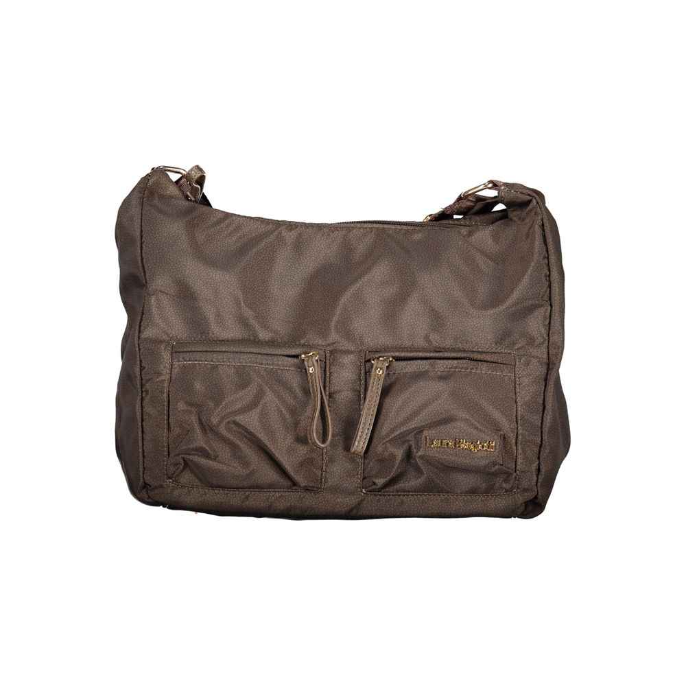 Laura Biagiotti Brown Polyester Women Handbag
