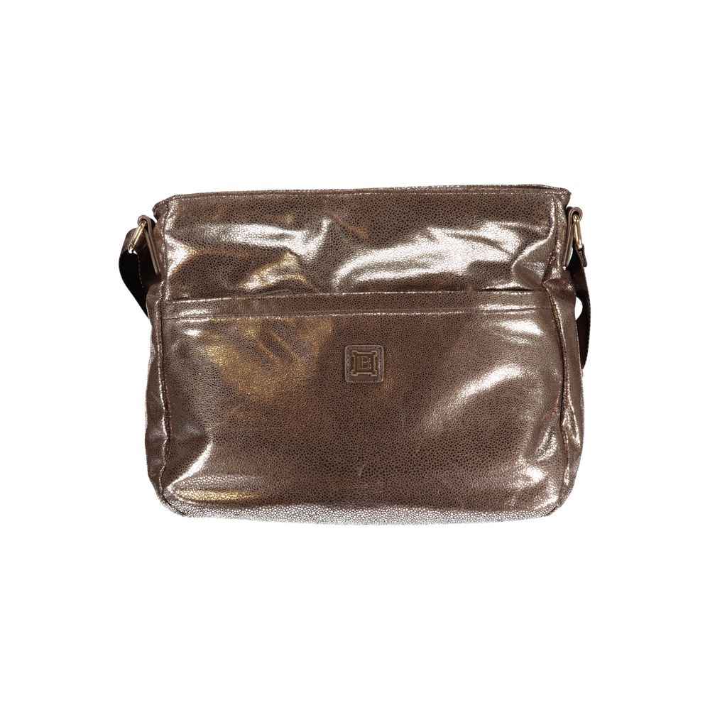 Laura Biagiotti Bronze Polyester Women Handbag