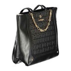 Laura Biagiotti Black PVC Women Handbag
