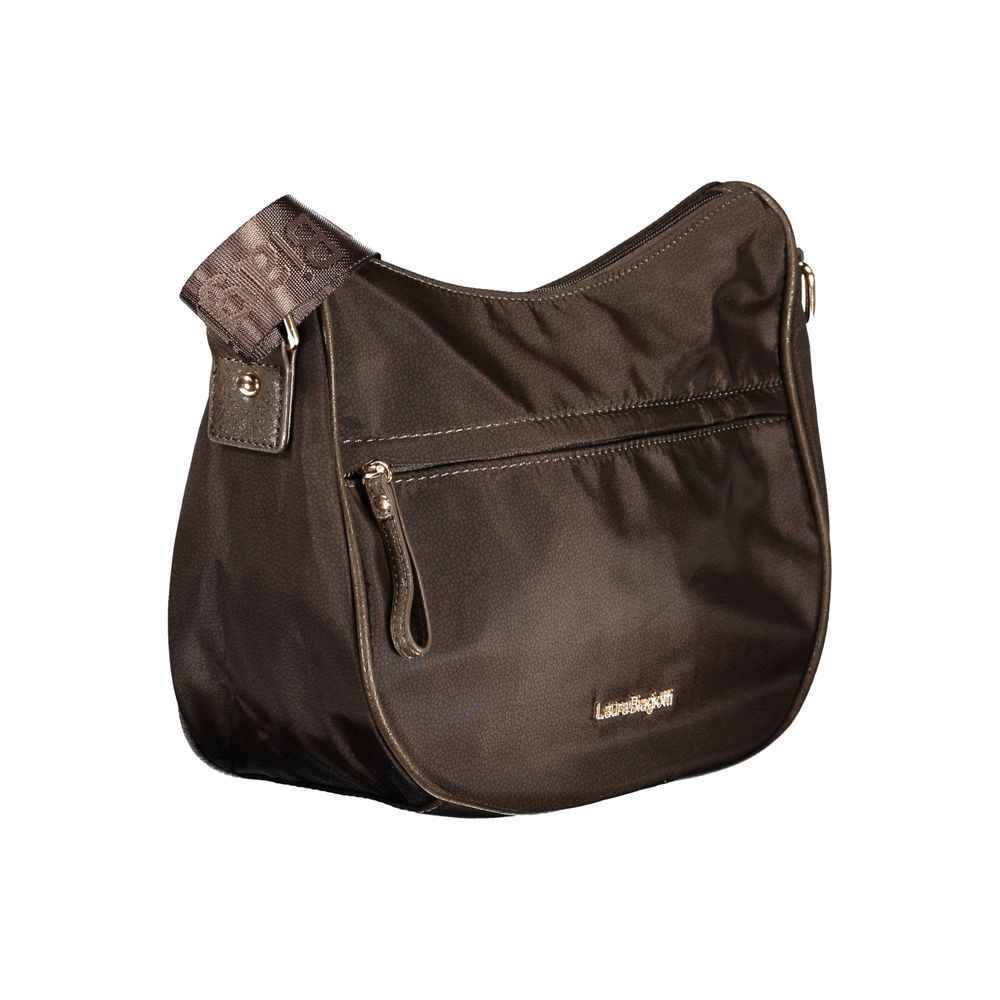 Laura Biagiotti Brown Polyester Women Handbag