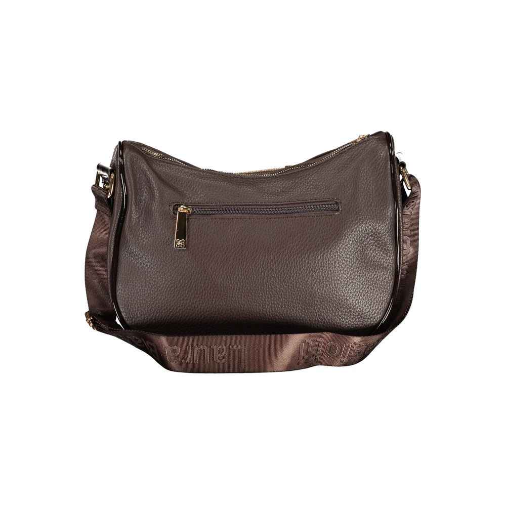 Laura Biagiotti Brown PVC Women Handbag