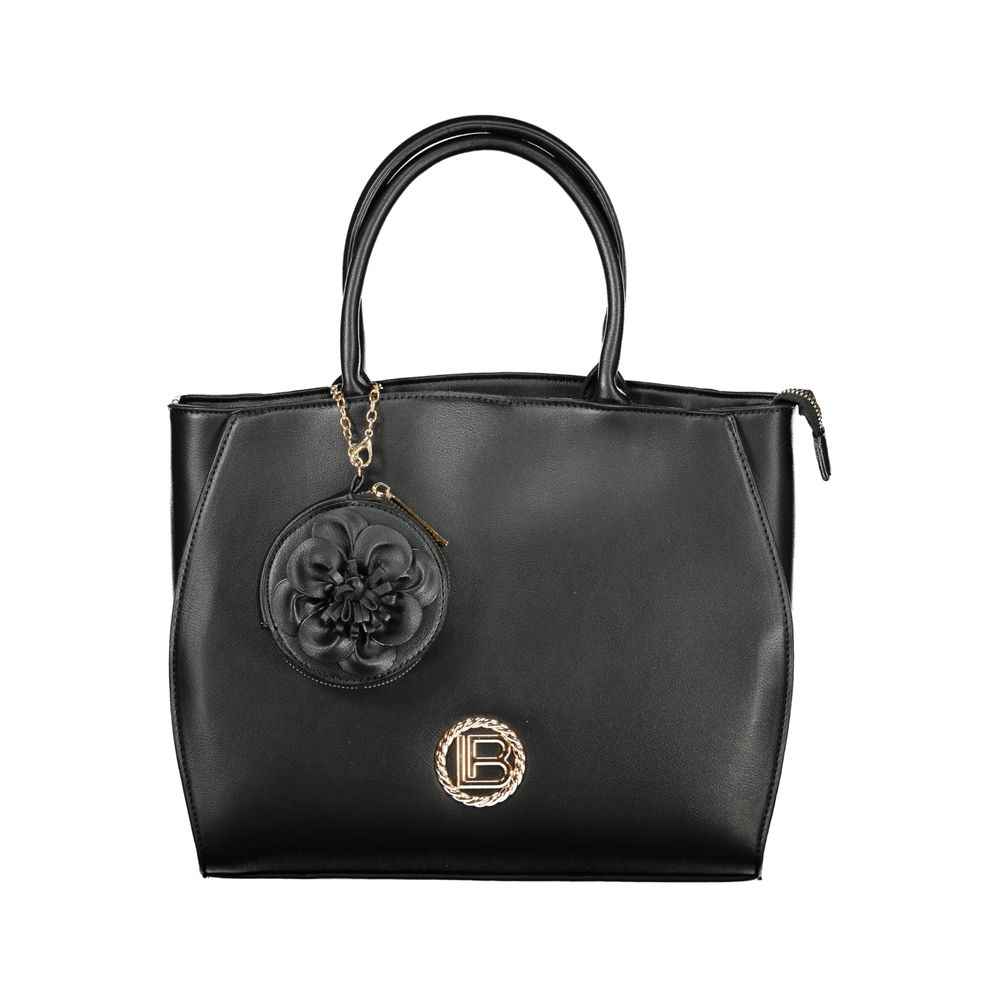 Laura Biagiotti Black PVC Women Handbag
