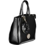 Laura Biagiotti Black PVC Women Handbag