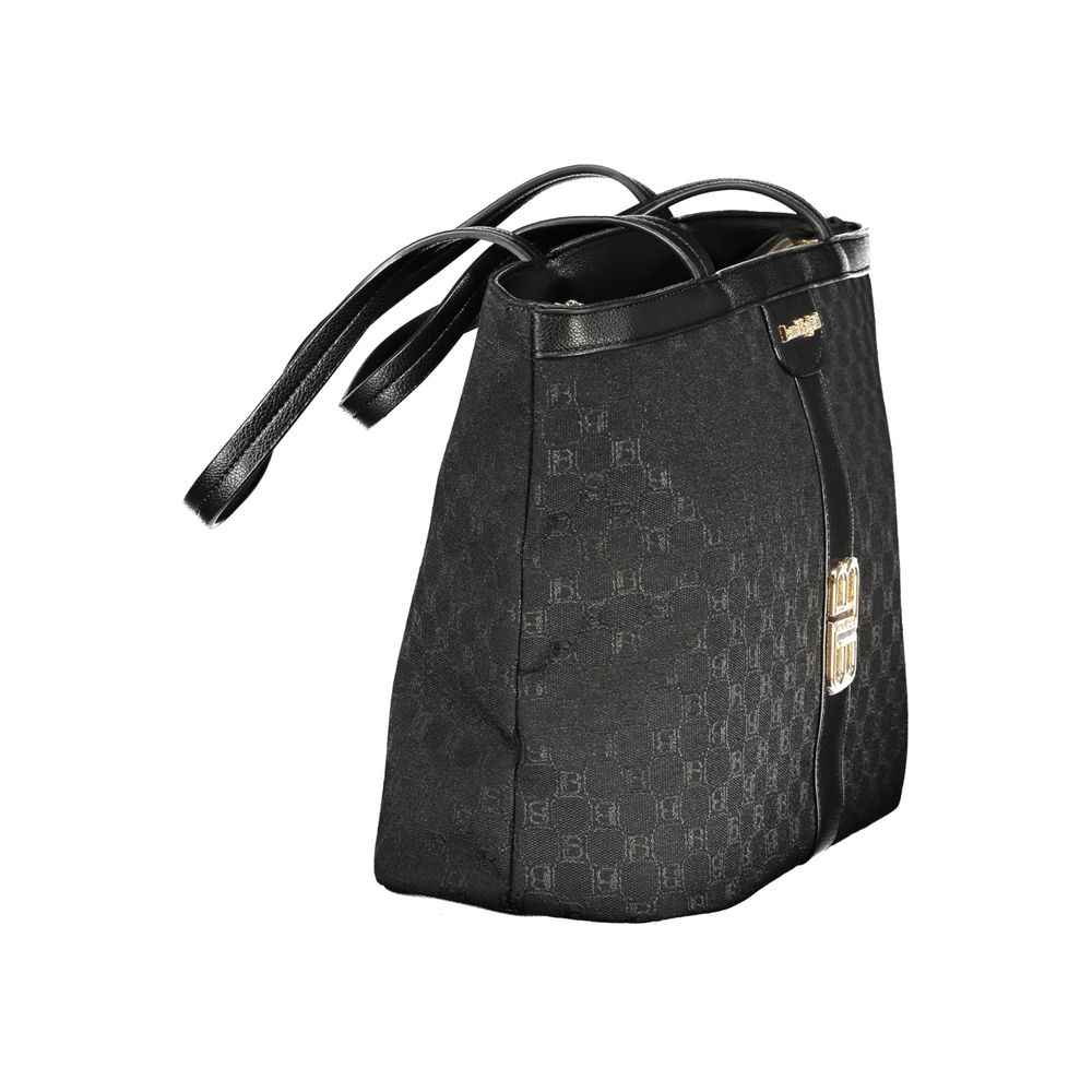 Laura Biagiotti Black Polyester Women Handbag
