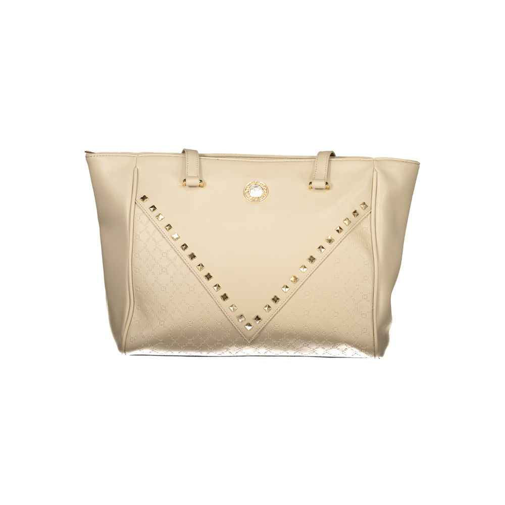 Laura Biagiotti Beige PVC Women Handbag