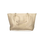 Laura Biagiotti Beige PVC Women Handbag